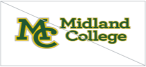 Improper Usage of Midland College Logo because logo has been distorted