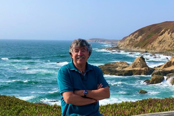 The image to use for this article. Listing image managed through RSS tab. Roy Camarillo on terrace overlooking ocean.