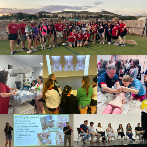 The image to use for this article. Listing image managed through RSS tab. collage of pictures from the camp