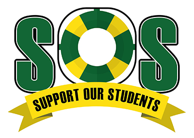 Support Our Students/SOS logo
