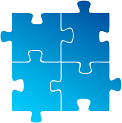 Puzzle pieces - ppe logo